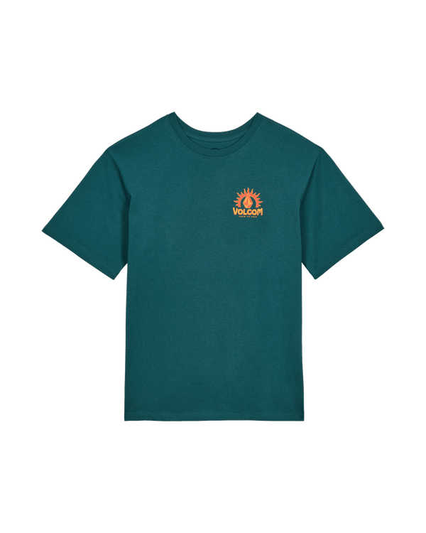 Volcom Youth Solstice Bsc Sst - Rifle Green — t-shirt