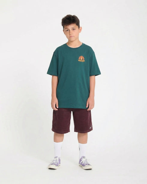 Volcom Youth Solstice Bsc Sst - Rifle Green - Streetart.fr