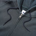 Butter Faded Waffle Zip-Thru Hood - Washed Sage