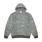 Yardsale Camo Zero Hood Sweat A Capuche Zip - Washed Green - Streetart.fr