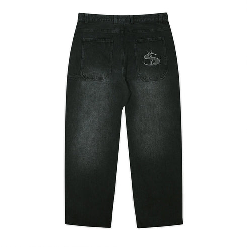 Yardsale Faded Slub Phantasy Jeans Pantalon - Grey - Streetart.fr
