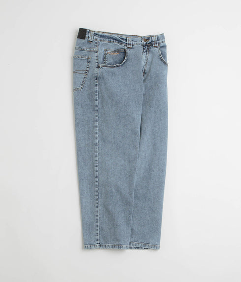 Yardsale Ivory Slub Jeans - Light Denim - Streetart.fr