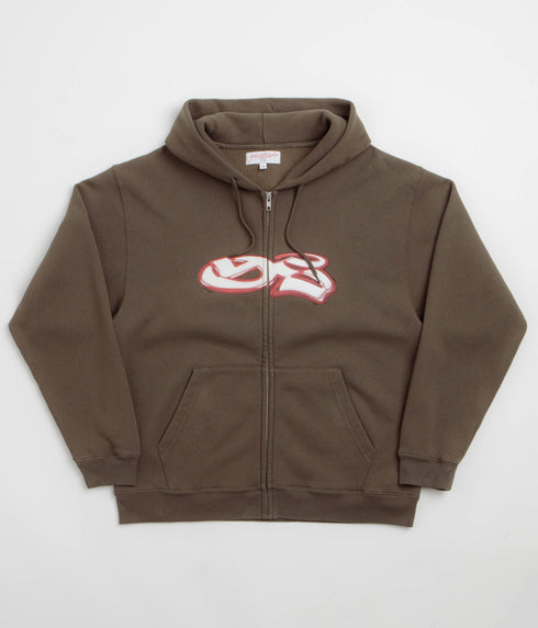 Yardsale Spray Hoodie - Brown - Streetart.fr