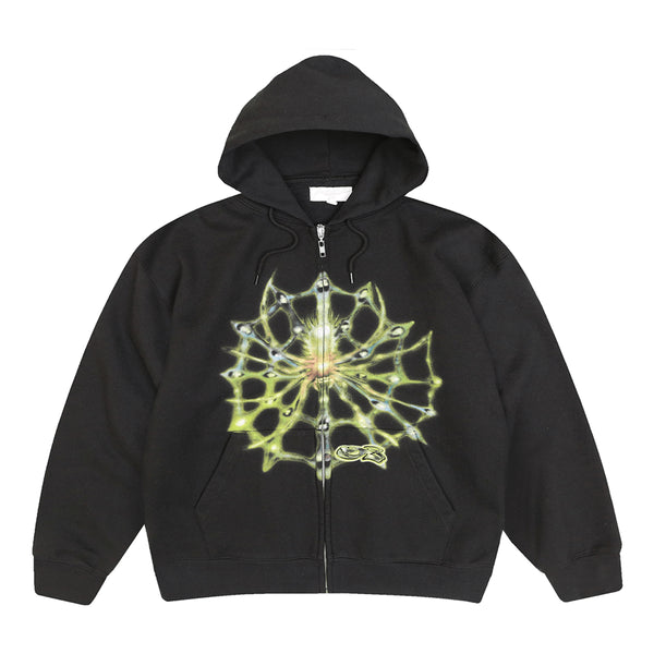 Yardsale Webber Hood Sweat A Capuche - Black - Streetart.fr