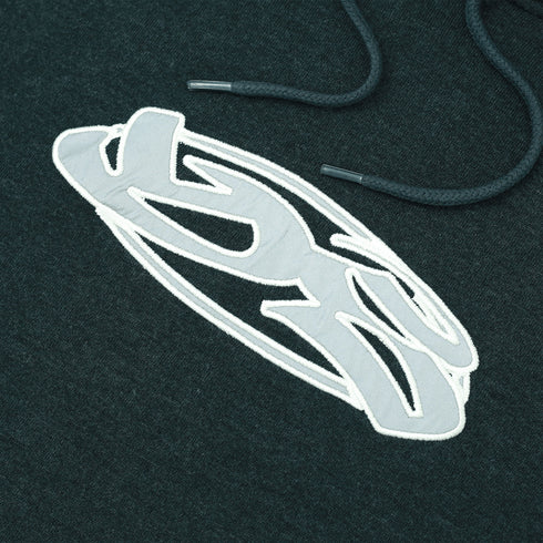 Yardsale Ys 3M Hood Sweat A Capuche - Charcoal - Streetart.fr