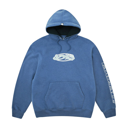 Yardsale Ys 3M Hood Sweat A Capuche - Washed Blue - Streetart.fr