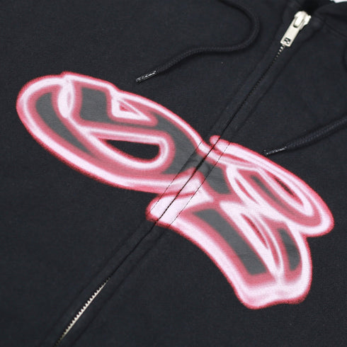 Yardsale Ys Spray Hood Sweat A Capuche - Charcoal - Streetart.fr