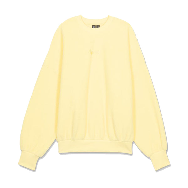 Volcom Womens Piou Crew Sweatshirt - Dawn Yellow -Dny