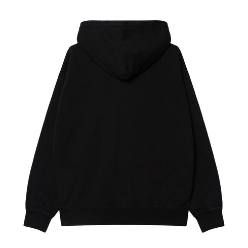 Obey Margin Faded Zip Hood Sweat A Capuche Zip - Digital Black
