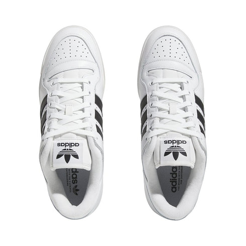 Adidas Forum 84 Low ADV Chaussures - White / Core Black - Streetart.fr