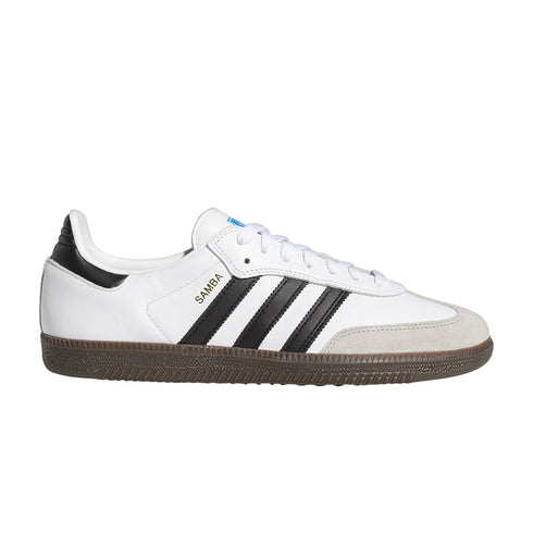 Adidas Samba Adv - White/ Core Black / Gum - Streetart.fr