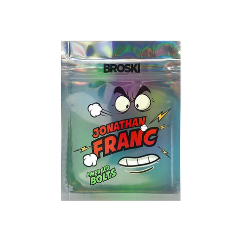 Broski 1" Jonathan Franc - Emerald Visserie - Streetart.fr