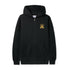 Butter Terrain Zip-Thru Hood Sweat Hood Zip - Black - Streetart.fr