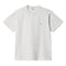 Carhartt Chase Ss T-Shirt Ash Heather / Gold - Streetart.fr