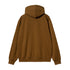 Carhartt Hooded Carhartt Sweat Hood - Deep Brown / Black - Streetart.fr