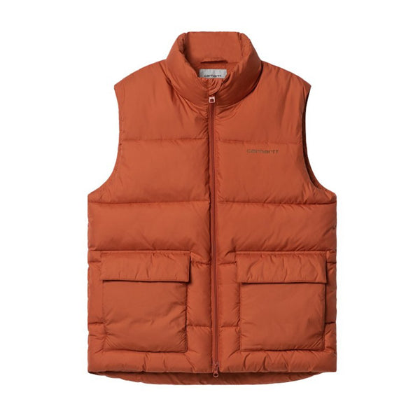 Carhartt Springfield Vest Jacket Brick / Beaver - Streetart.fr