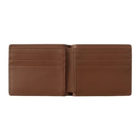 Carhartt Vegas Billfold Wallet Leather - Cognac / Gold - Streetart.fr