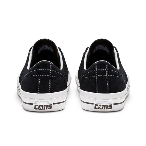 Chaussures Converse Cons One Star Pro Ox Chaussures -Black / White / White - STREETART.FR
