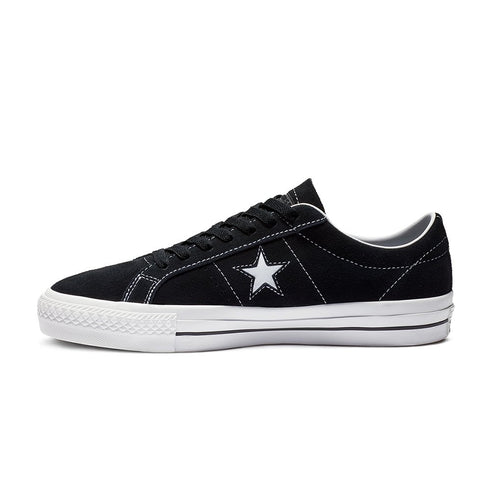 Chaussures Converse Cons One Star Pro Ox Chaussures -Black / White / White - STREETART.FR