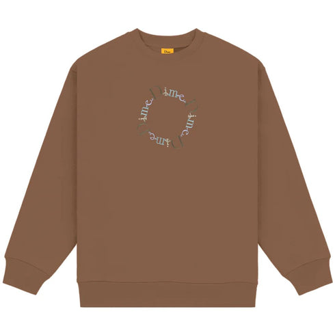 Dime Classic Bff Crewneck Sweatshirt - Brown - Streetart.fr