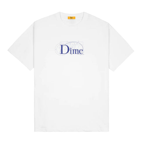 Dime Classic Ratio T-Shirt - White - Streetart.fr