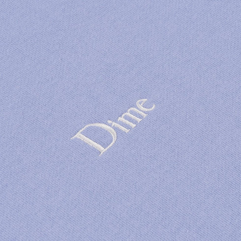 Dime Classic Small Logo Hoodie Sweat A Capuche - Light Indigo - Streetart.fr