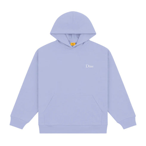 Dime Classic Small Logo Hoodie Sweat A Capuche - Light Indigo - Streetart.fr