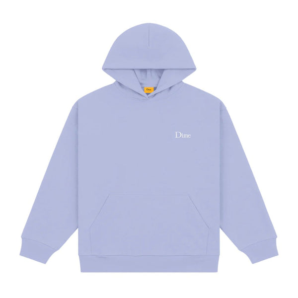 Dime Classic Small Logo Hoodie Sweat A Capuche - Light Indigo - Streetart.fr