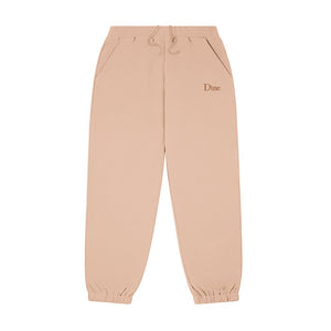 Dime Classic Small Logo Sweatpants - Tan - Streetart.fr