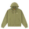 Dime Cursive Small Logo Zip Hood Sweat A Capuche Zip - Army Green - Streetart.fr