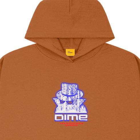 Dime Incog Hoodie Sweat A Capuche - Ochre - Streetart.fr