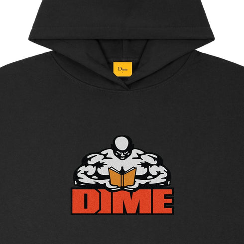 Dime Knowledge Is Power Hoodie Sweat A Capuche - Black - Streetart.fr