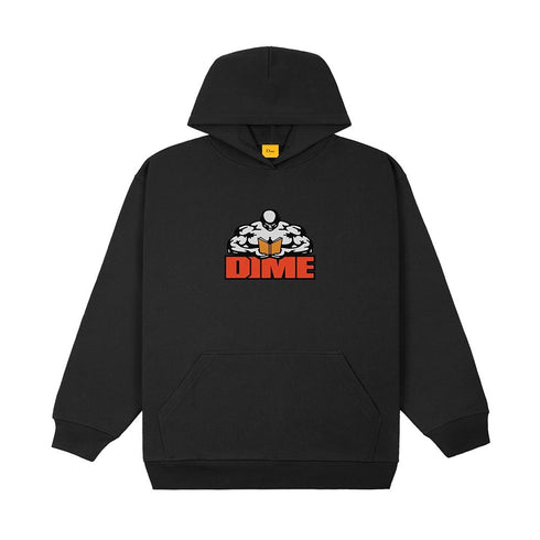 Dime Knowledge Is Power Hoodie Sweat A Capuche - Black - Streetart.fr