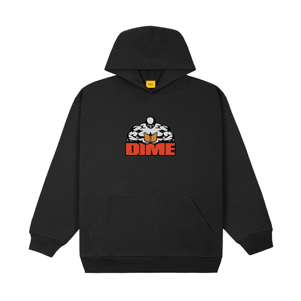 Dime Knowledge Is Power Hoodie Sweat A Capuche - Black - Streetart.fr