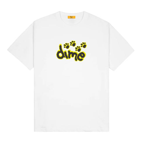 Dime Pawz T-Shirt - White - Streetart.fr
