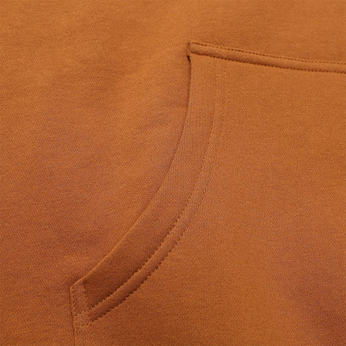 Helas Plaid Hoodie Sweat A Capuche - Brown - Streetart.fr