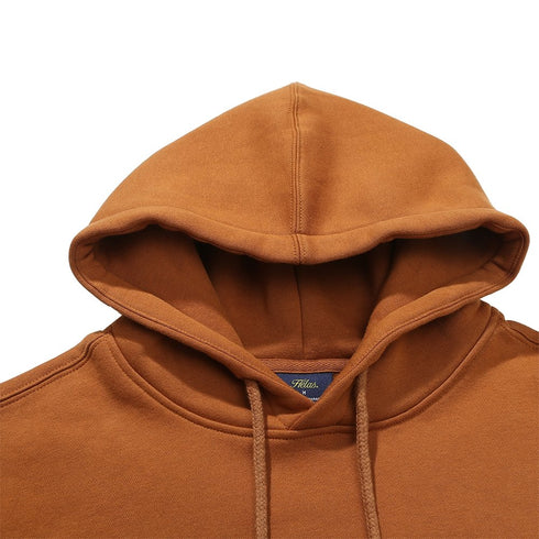 Helas Plaid Hoodie Sweat A Capuche - Brown - Streetart.fr