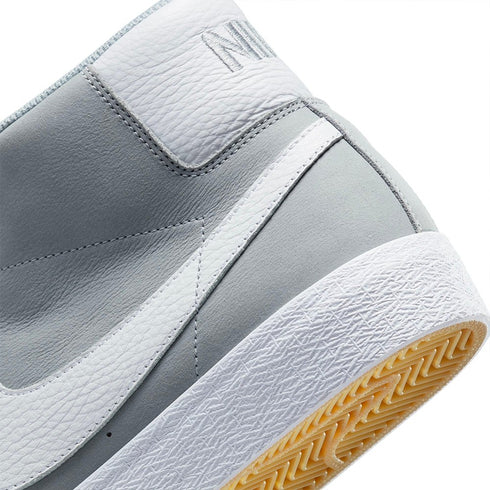 Nike Sb Blazer Mid Iso - Wolf Grey / White / Wolf Grey - Streetart.fr