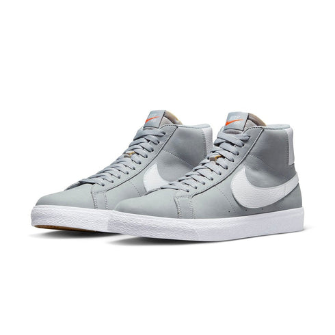 Nike Sb Blazer Mid Iso - Wolf Grey / White / Wolf Grey - Streetart.fr