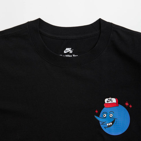 Nike Sb City Globe Guy T-Shirt Black - Streetart.fr
