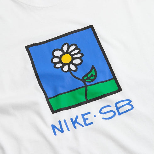 Nike Sb Daisy T-Shirt White - Streetart.fr