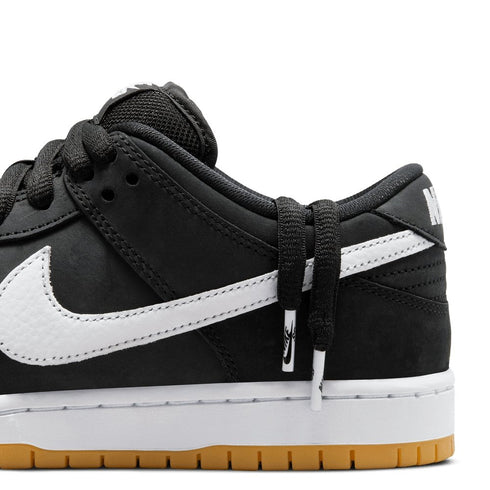 Nike Sb Dunk Low Pro Black / White - Black - Gum Light Brown - Streetart.fr