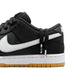 Nike Sb Dunk Low Pro Black / White - Black - Gum Light Brown - Streetart.fr