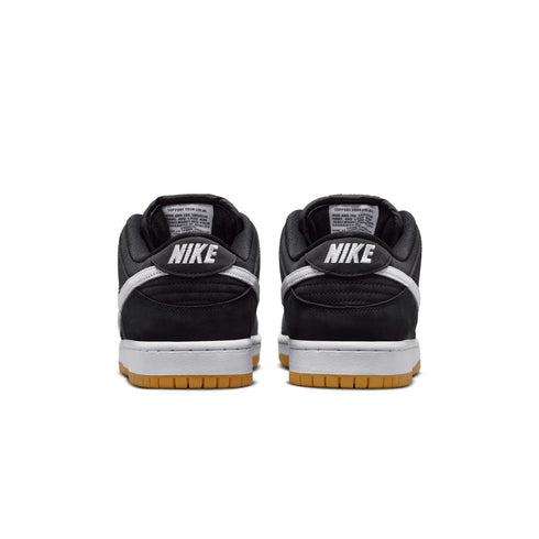 Nike Sb Dunk Low Pro Black / White - Black - Gum Light Brown - Streetart.fr
