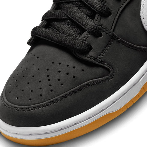 Nike Sb Dunk Low Pro Black / White - Black - Gum Light Brown - Streetart.fr