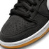 Nike Sb Dunk Low Pro Black / White - Black - Gum Light Brown - Streetart.fr