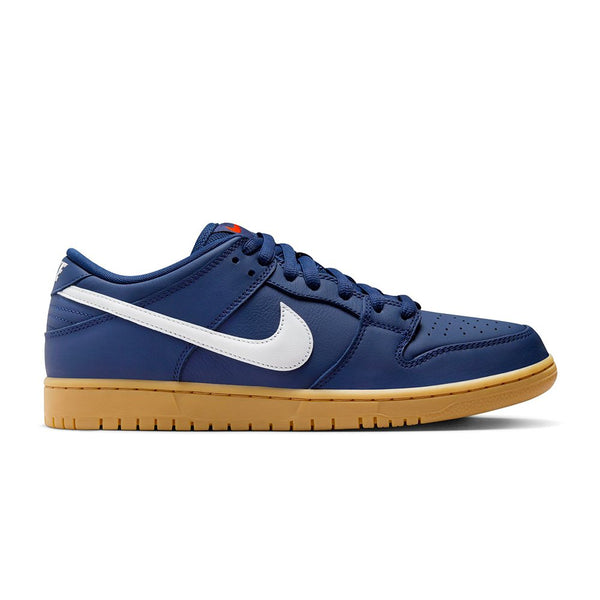 Nike Sb Dunk Low Pro Iso - Navy White / Navy Gum Light Brown - Streetart.fr