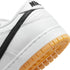 Nike Sb Dunk Low Pro White / Black-White-Gum Light Brown - Streetart.fr