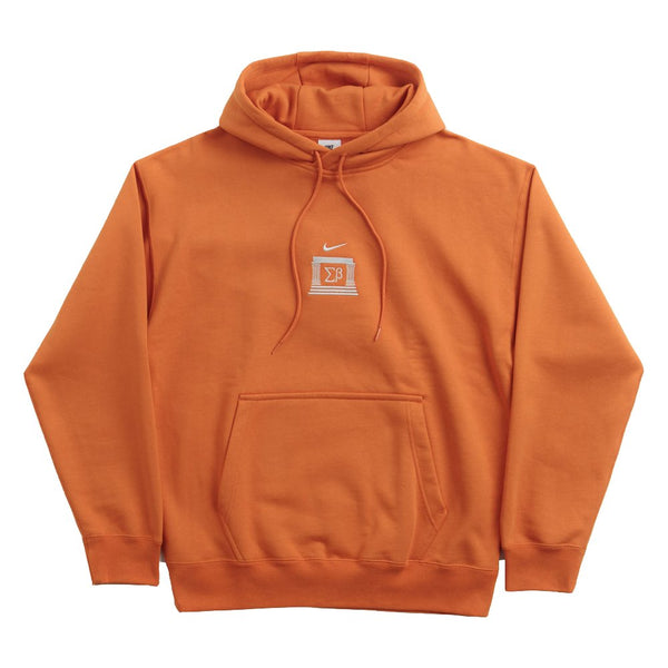 Nike Sb Fleece Po Sweat Hood Veikos Campfire Orange/ Light Bone - Streetart.fr