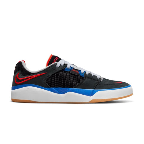 Nike Sb Ishod Prm Chaussures - Black / University Red - Hyper Royal - Streetart.fr